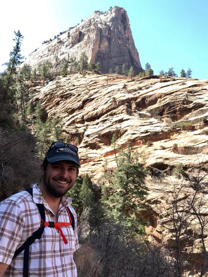 Kevin at Zion National Park