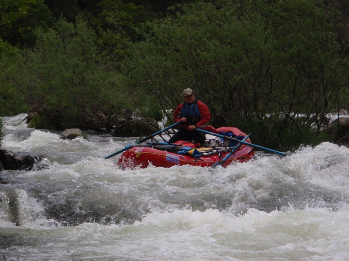 Scott on the Rogue River